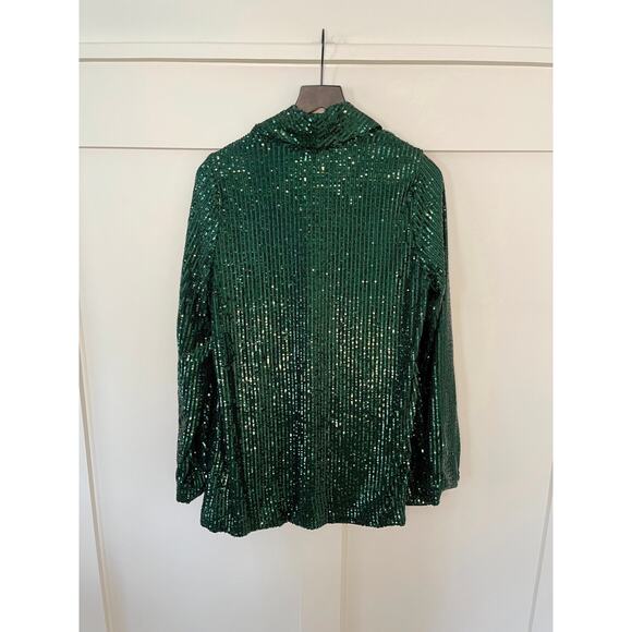 Show Me Your Mumu Dance Blazer Green Size Medium - Picture 3 of 4
